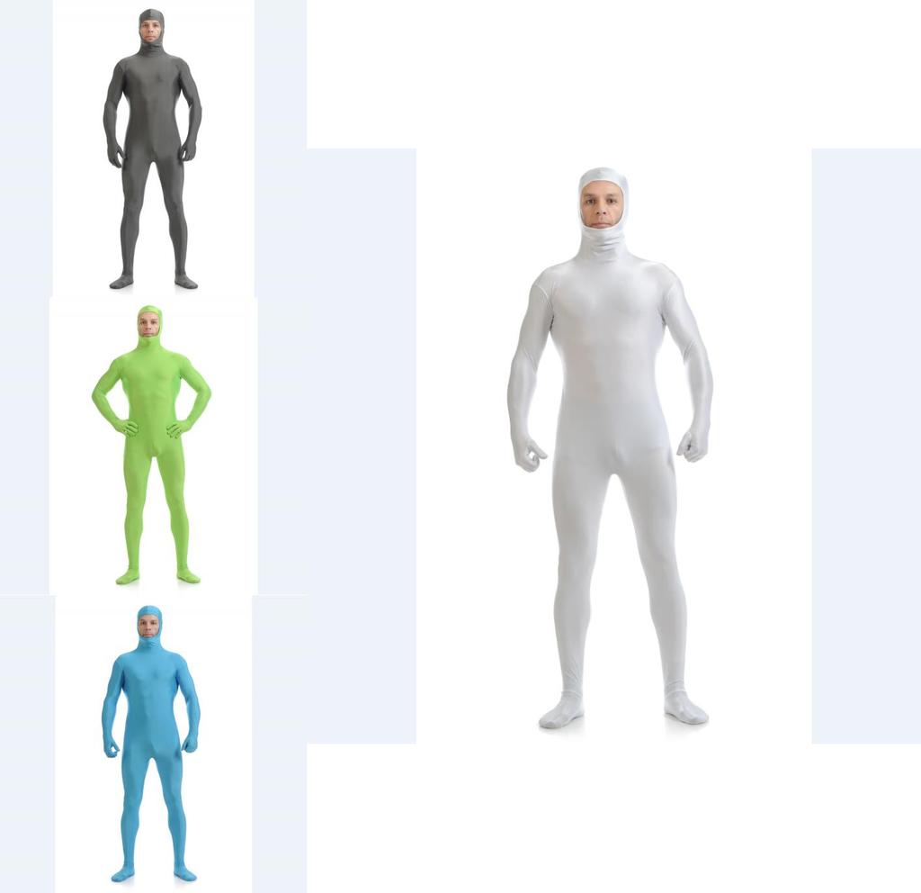 Morphsuit di Spandex di Alta Qualità per Halloween per Adulti, Costume Fantasia per una Vestibilità Perfetta