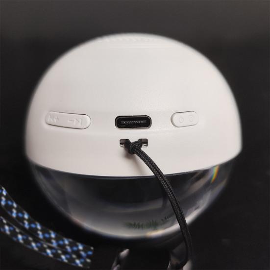 2.7" Memory Sphere Lamp Christmas Clear Ball Video Player 3D Memory Orb Lamp Personalized Uploadable Videos Photos Gifts for Christmas Anniversary