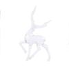 Craft Handmade Desktop Model New Year Xmas Reindeer Ornament Miniature Figurine Simulation Deer Christmas Decoration