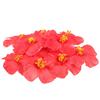 10Pcs Hibiscus Flowers Artificial Hawaiian Eva Material DIY Party Decoration Photography Prop Tropical Wedding Luau Supplies