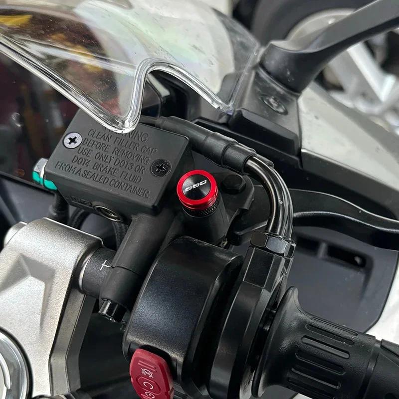 For Triumph Trident 660 Trident660 2021 2025 Accessories Motorcycle M10*1.25 CNC Aluminum Mirror Hole Plugs Screws Bolt