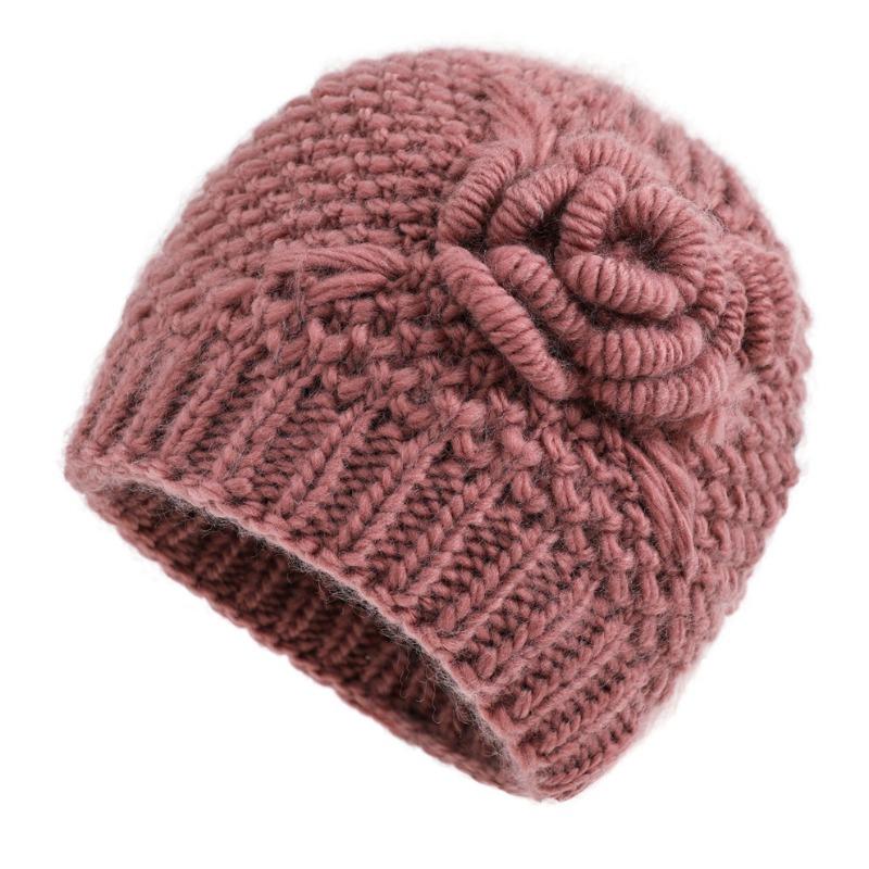 Autumn and Winter Hat Women's Winter Wool Hat Hat Fleece Hat Women's Hat Mother-in-law Hat