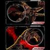 1439PCS Mechanical Fire Dragon Blocks Mythical Creatures Series Light Connectable Animal Model Creative 3D Desk Decor Gift