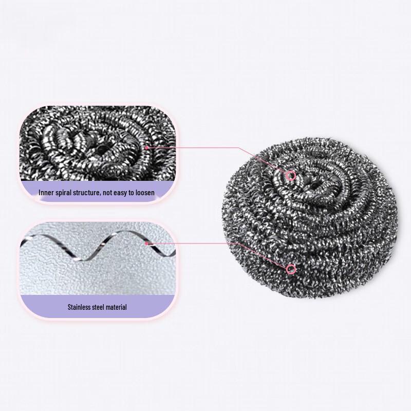 Mengdong Steel Wool Scrubber (10-pack)