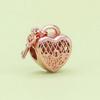 925 Silver Locks Keys Treasure Box Pendant Charm Bracelet Valentine Gift Jewelry Fashion New