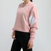 Puma Rebel Colorblock Loose Fit Crew Neck Sweatshirt Women Sweatshirt Pink 586520-15