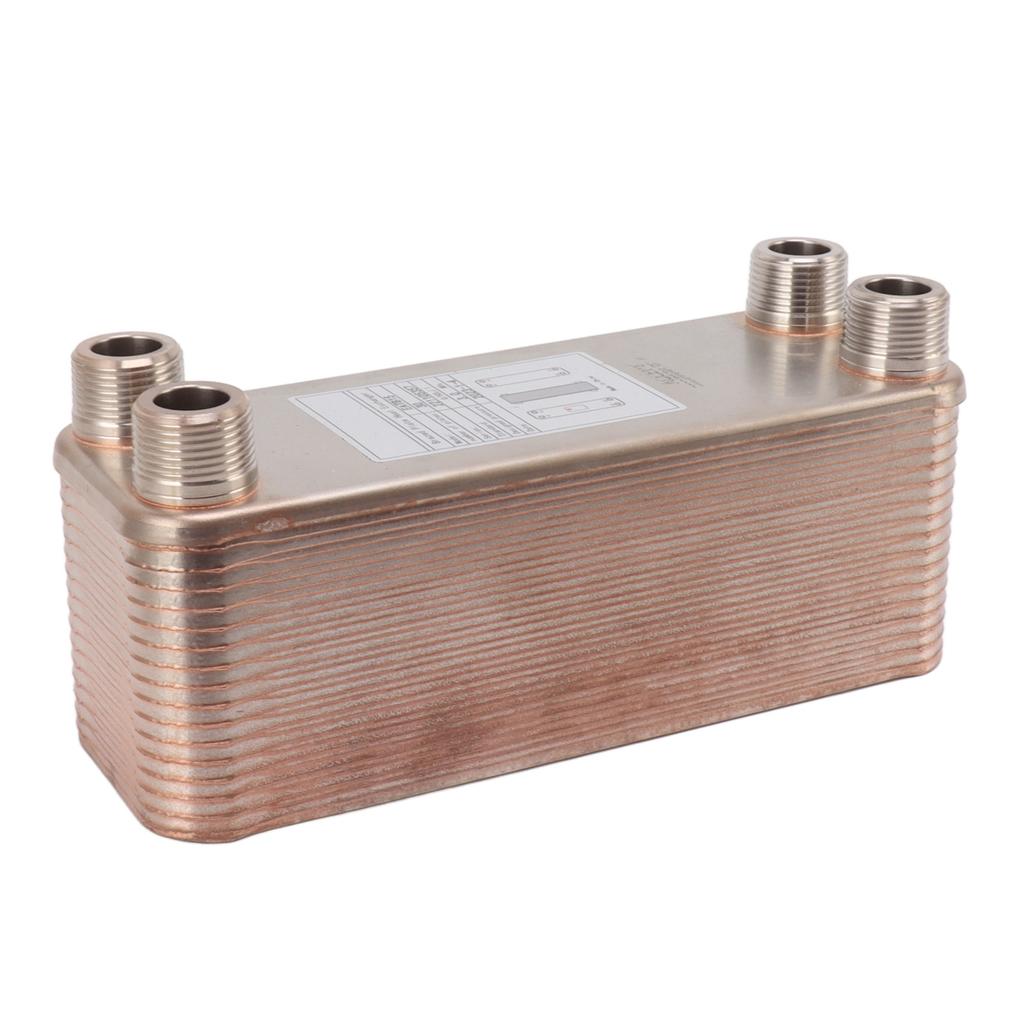 Plattenkühler Edelstahl Gelöteter Plattenwärmetauscher Würzekühler für Bierwürze Wasser