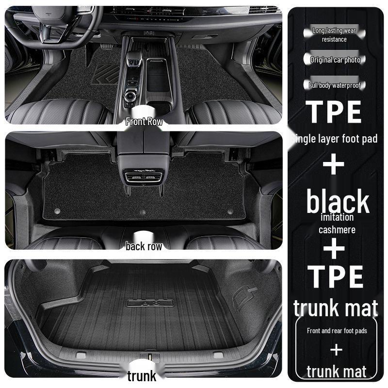 Fengyun A9L TPE Floor Mats 2025: Thickened, Wear-Resistant, Full Surround & Door Sill Coverage