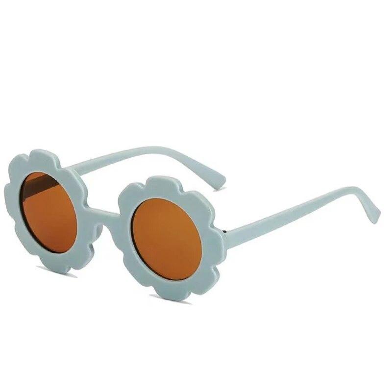 Kids Sunglasses Cartoon Heart Sunflower Sunglasses Girls Boy Children Outdoor Round UV400 Sun Glasses Kids Sunglasses