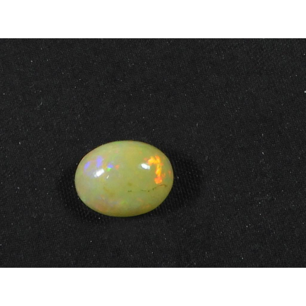 7X9X5MM Natural Ethiopian Welo Fire Opal Oval Healing Crytsal Loose Gemstone SK-3207