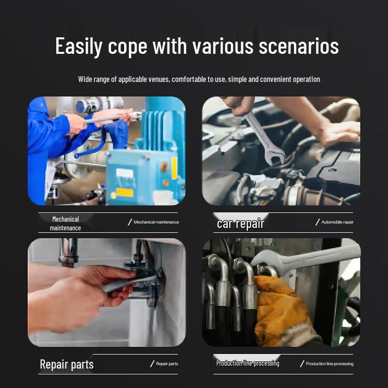 SATA Metric Fully Polished Double Open-End Wrench