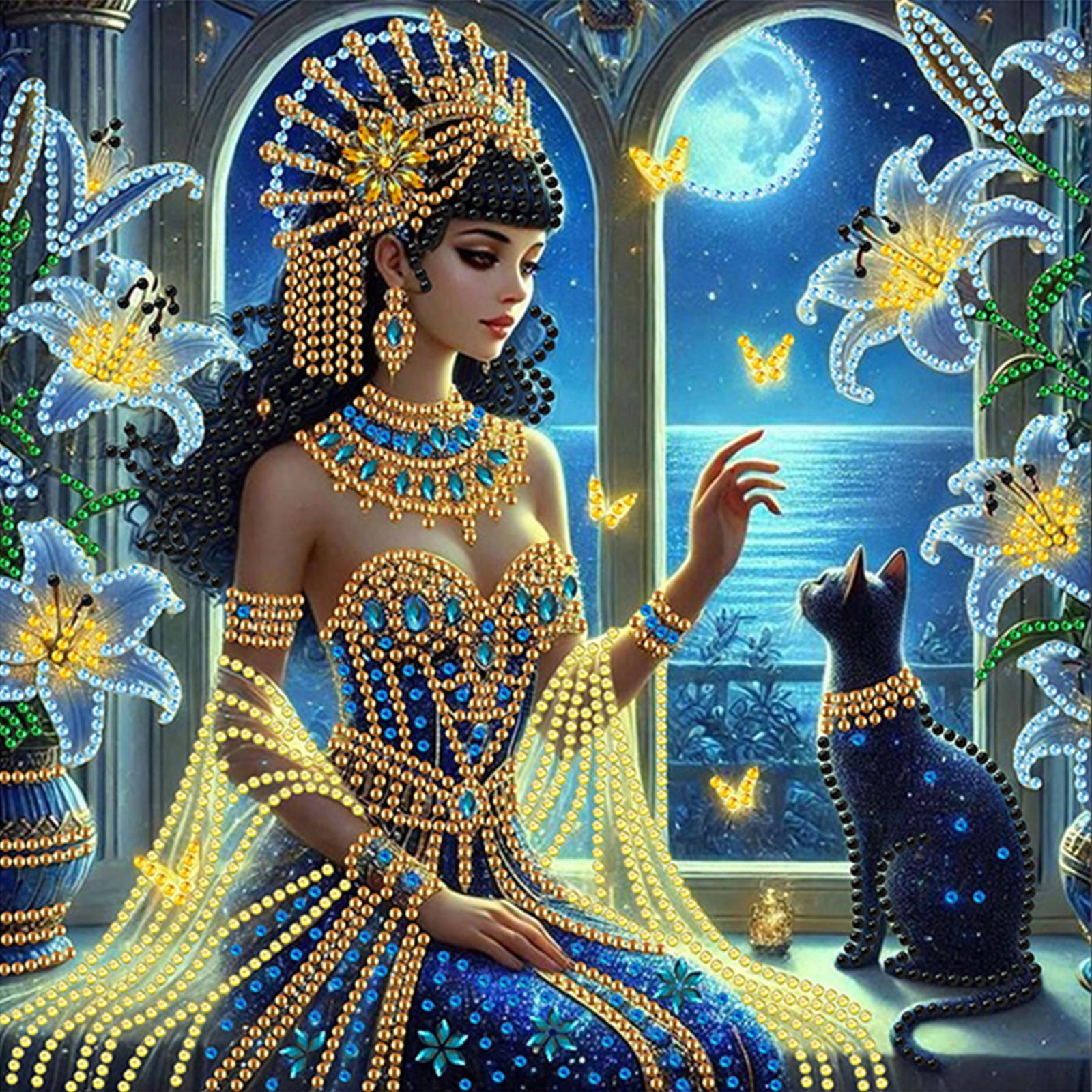 

Beauty 5D DIY Diamond Art Painting Kits for Home Wall Decoration Diamond Art Kits Crystal Rhinestones Diamond Painting 30x30cm