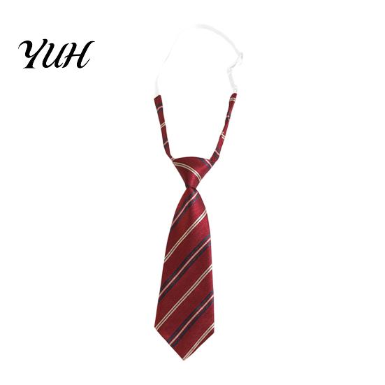 Child Dress Shirt Tie Kids Pre-tied Necktie for Boys Girls, Adjustable with Elastic Strap British Style School Uniforms Wedding And Cosplay,