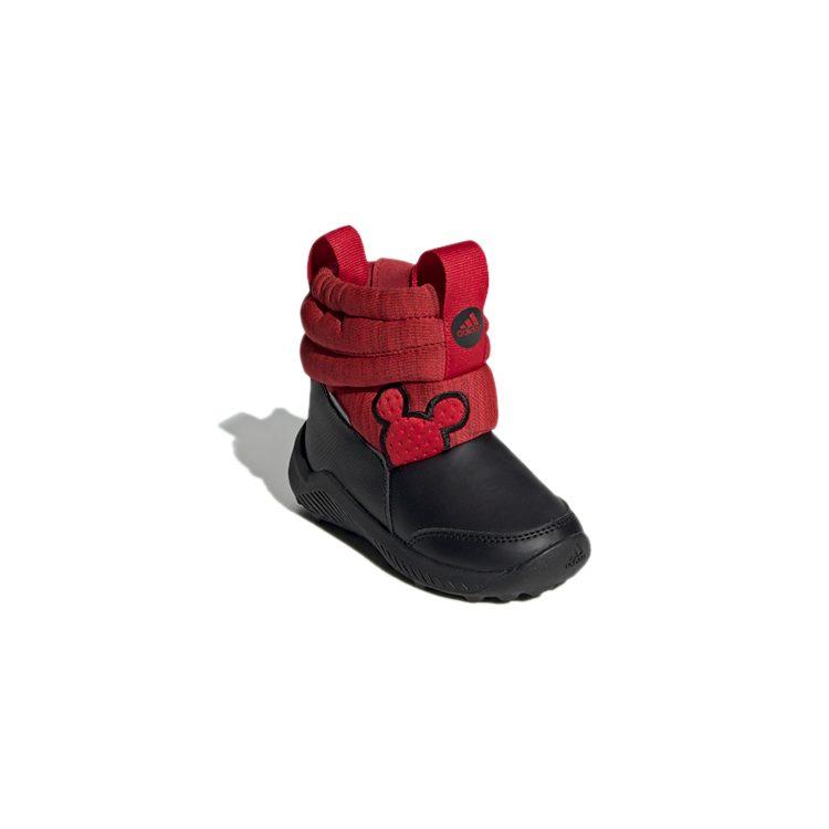 Disney X Adidas Disney Collaboration Snow Mickey I Thermal High Top Toddler Shoes Black Red Infant And Toddler G27540