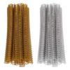 Double Loop Wire Binding Spine 1/2in Diameter 34 Loop 3:1 Pitch 100 Sheets Capacity Iron Wire Bindin