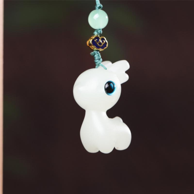 Niedlicher Reh-Haustieranhänger: Entzückendes Auto-Hängeaccessoire & Schlüsselanhänger-Geschenk