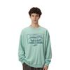 Levis Loose Fit Round Neck Printed Casual Long Sleeve Sweatshirt Men Sweatshirt Light-Green 0019A-0001