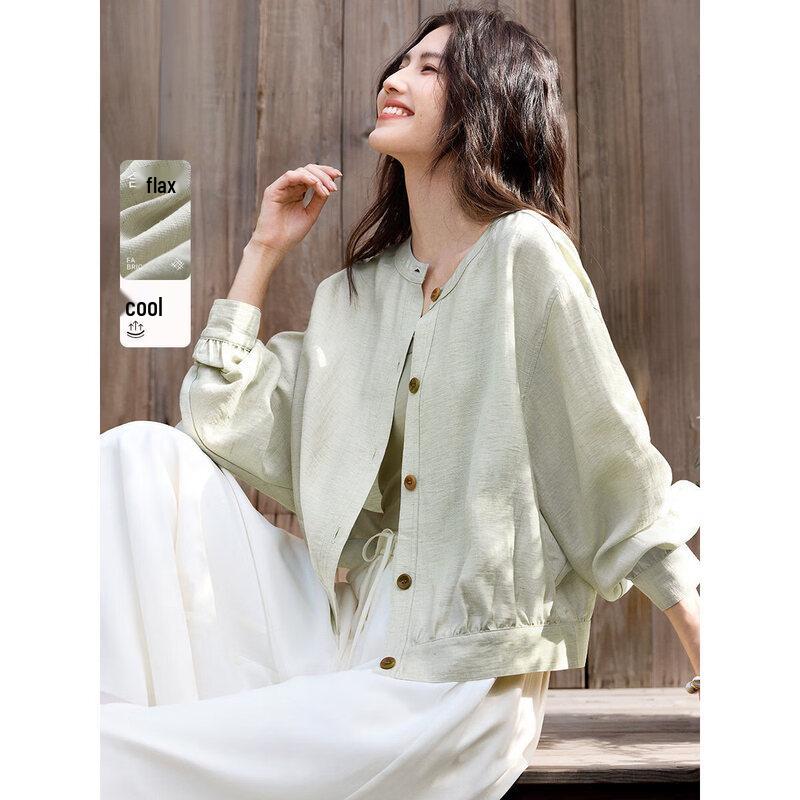 XWI Women s Batwing Sleeve Loose Thin Coat L