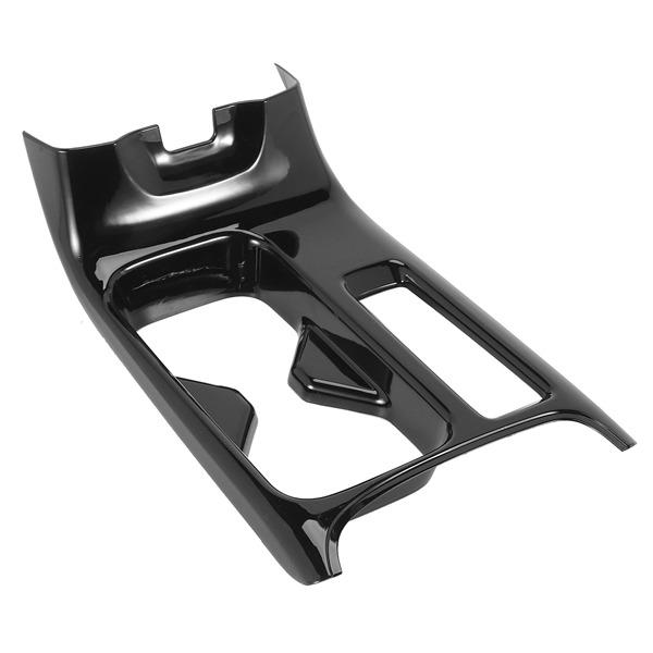 Car Glossy Black Center Console Water Cup Holder Decoration Cover Trim Stickers for Honda HRV HR-V Vezel 2021 2022 LHD