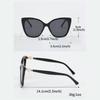 Cats Eye Trendy Sun Glasses Glasses Pearl Advanced Anti-blue Eyeglasses CATS Eye Box Fashion Large-frame Glasses