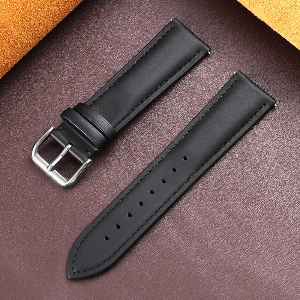 Genuine Calfskin Watch Strap for DW Soft Casual Leather Replacement Wristwatch Band Men's 18mm 19mm 20mm 21mm 22mm Watchband