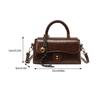 Stylish Crossbody Bag with Adjustable Strap Practical PU Leather Shoulder Handba for Work Shopping and Social Event  Green