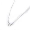 Les Trésors De Lily [G0799] - Silver Necklace 'Opal Goddess' Silver White (rhodium-plated) - 50x13 Mm