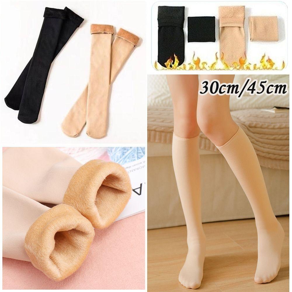 Thickened Snow Socks Casual Sleeping Warm Hosiery Warm Thermal Mid Tube Socks Unisex