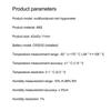 Lcd Electronic Digital Temperature Humidity Meter Thermometer Indoor Clock
