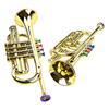 Children Trumpet Kids Trumpet with 4 Colored Keys for Early Developmental Toy