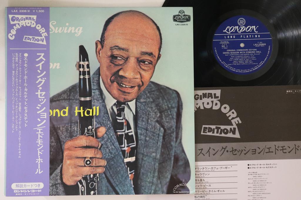 LP Record EDMOND HALL - Swing Session LAX3308M LONDON 1974 Japan Obi Jazz Used