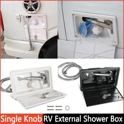 Car Adjustable RV External Exterior Shower Box Kit with Lock Boat Marine Camper Motorhome CARAVAN Car Accessories