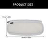 Headphone Headband Head Beam Mesh Fabric Cover for MDR-Z7M2 Headset Headband Protectors with Zippers Cover