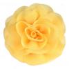 8cm Handmade Pearl Chiffon Rose Flower for Shoes, Hats, Clothing, and Headwear Accessories