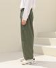 Jikeulib Elastic Waist Pintuck Balloon Wide Cargo Pants