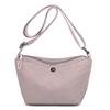 Women's Nylon Crossbody Bag Solid Color Large Capacity Shoulder Dumpling Bag
