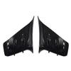 Motorrad Aerodynamische Seitenflügel Spoiler Universal ABS Verkleidung Flügel Deflektor Mehrfarbig für Street Bikes