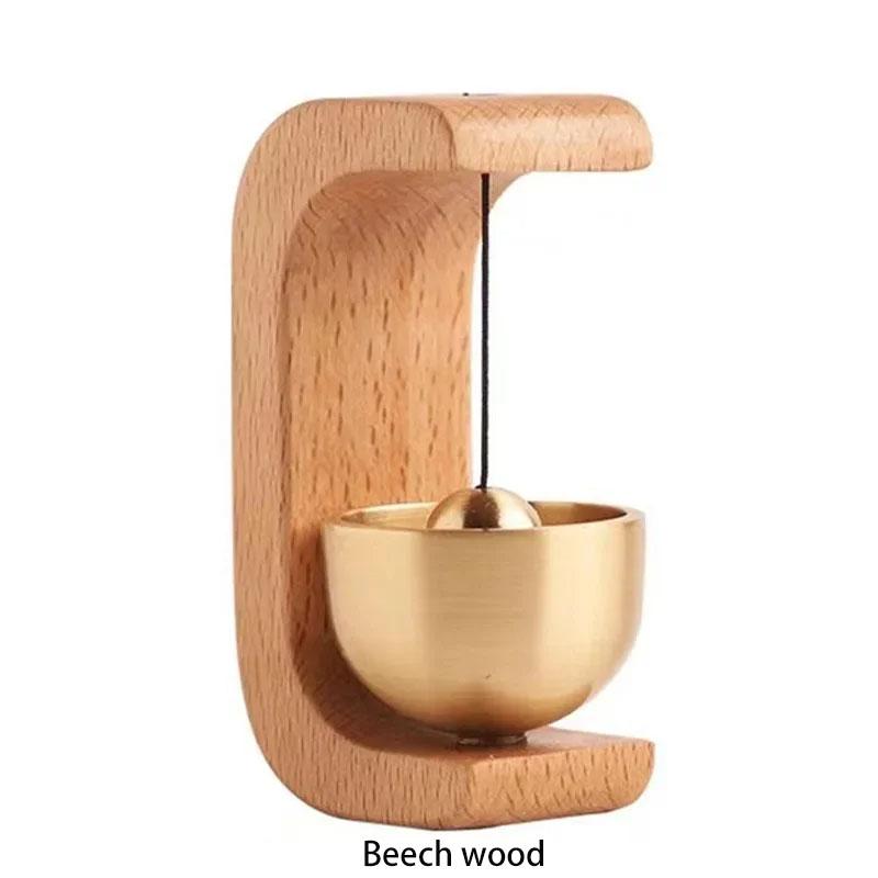 

Дофаминовый колокольчик ветра Магнитная присоска Дверной клей Без клея Колокольчики ветра Дверной звонок Напоминание Ореховое дерево Колокольчик ветра Домашний декор