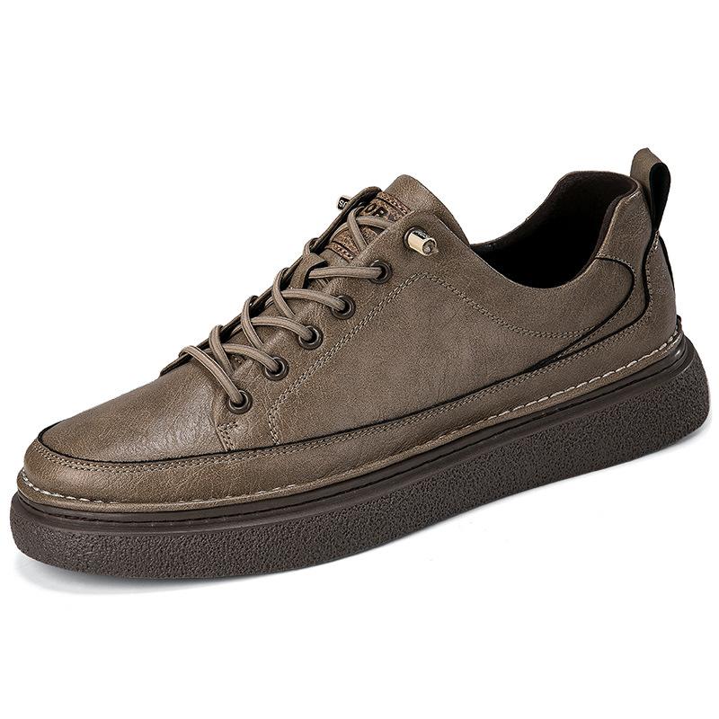 

Ветер мужская модная обувь модная повседневная обувь дышащая спортивная обувь ретро обувь на одной педали 45 коричневый