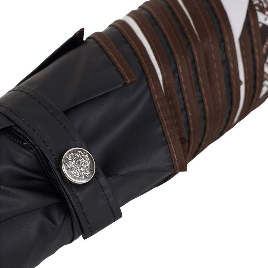 Aquascutum Skládací Vhodný pro Všechny Prémiový Lehký Horko UV Mini 1AQ Sax Dámský Deštník, Lehký, Počasí, 50cm, Blokující, Blokující, Ochrana,