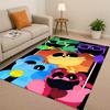 Klassische Cartoon S-Lachende C-Kreaturen Craftycorn Catnap Wohnzimmer Rutschfeste Teppichmatte Teppich für Schlafzimmer Sofa, Heimdekoration Fußmatte