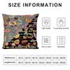 Cambodian Buddha Print Cushion Cover Soft Plush Fabric Double-Sided Printed Sofa Cushion Cover For All Seasons Home Decor Gift