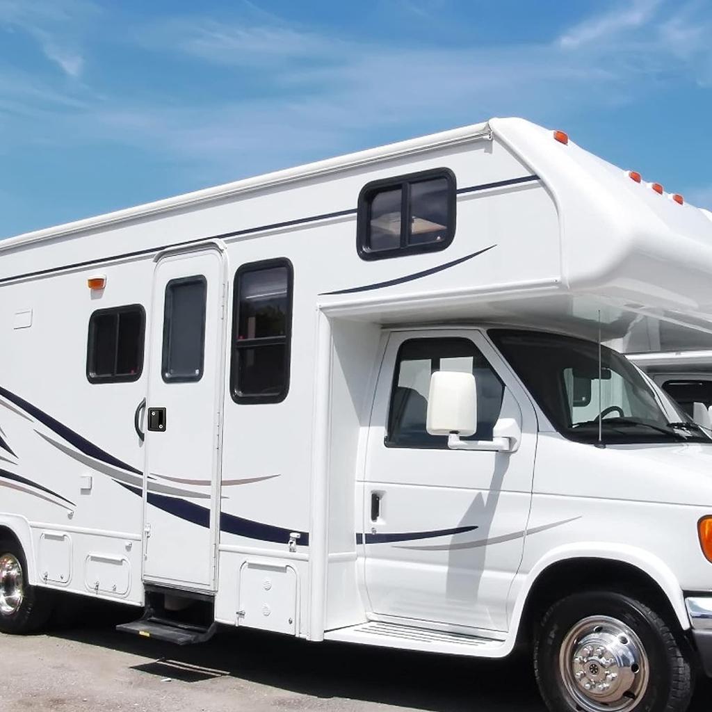 Rv Class C Door Deadbolt Lock Latch Motorhome Camper Outdoor Lock Travel Trailer Truck Caravan Entry Compact Rv Lock