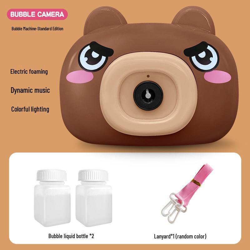 Popular Kid's 32-Hole Electric Bubble Gun - Automatic Handheld Toy for Bubbles