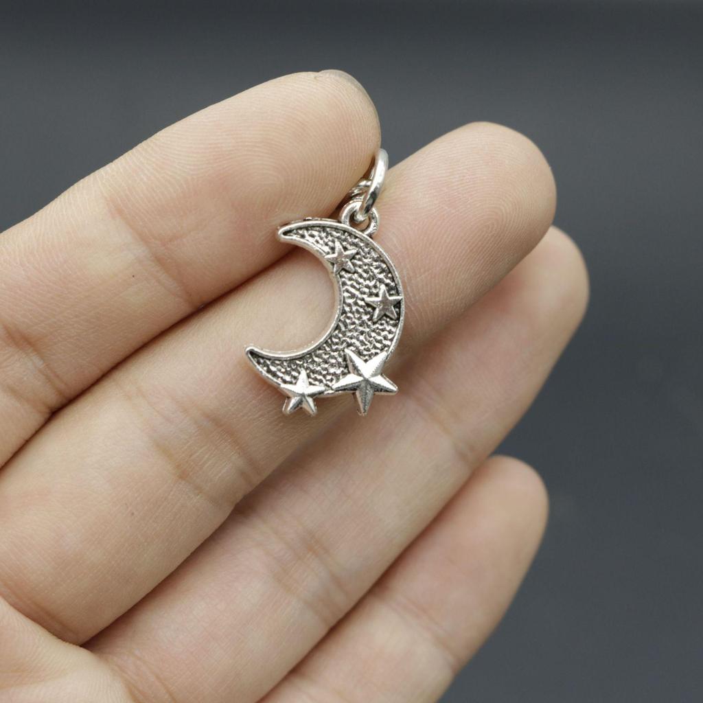 Star Moon Keychain Pendant
