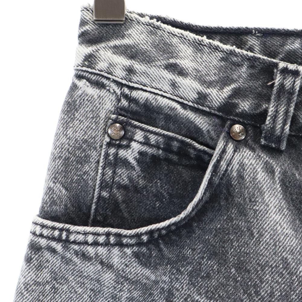 Levi's 80s 900Series Made in USA chemical Denim pants 5 Gray jeans Women Used