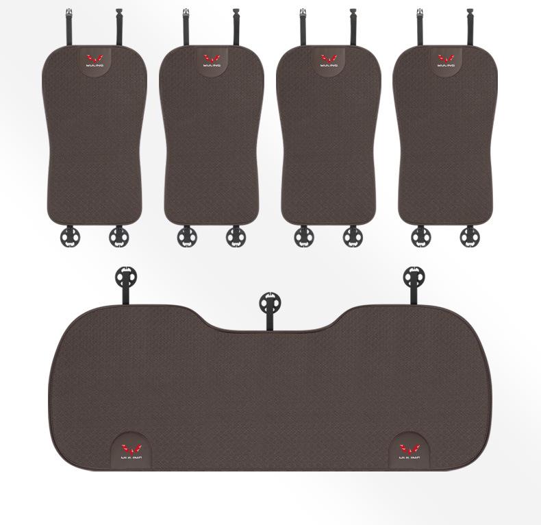 Compatible Car Seat & Lumbar Cushions for Wuling Models: Hongguang, Rongguang, Kaijie, Xingchen, Xingchi, Bingo - All-Season Comfort