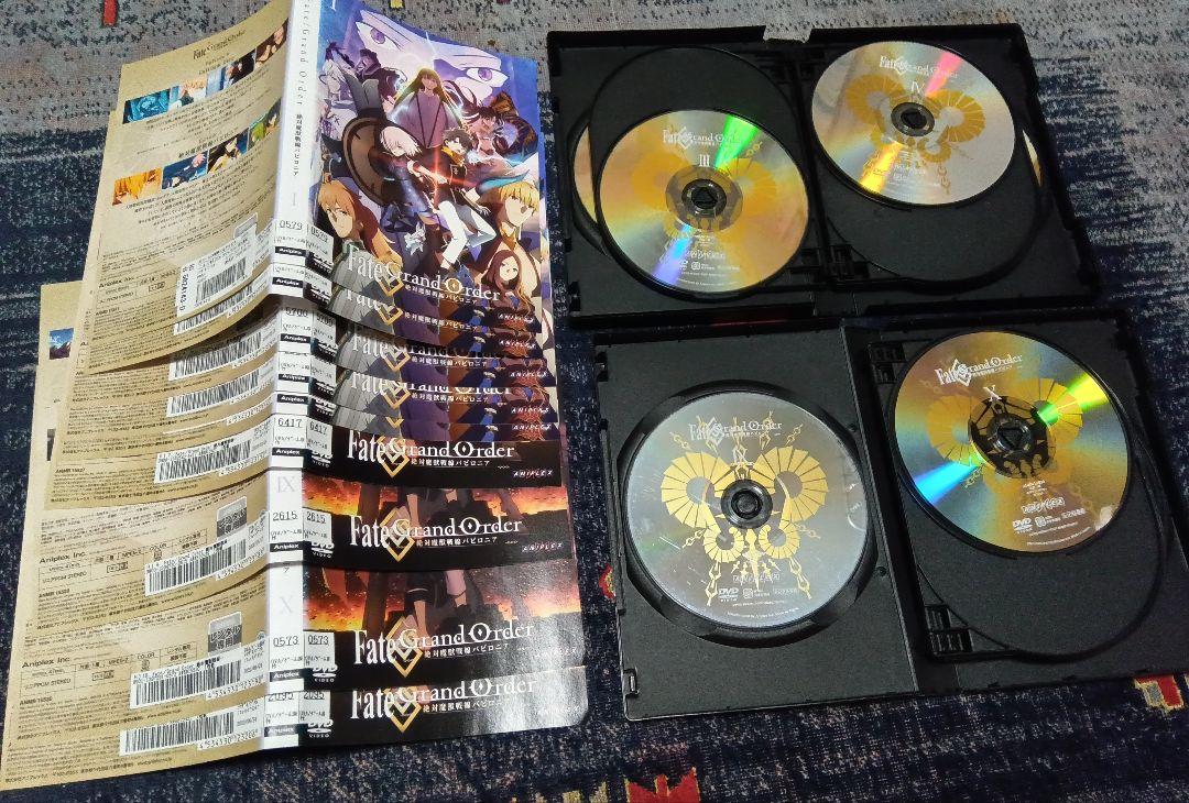 

[USED] DVD Fate/Grand Order Babylonia all 11 volumes rental