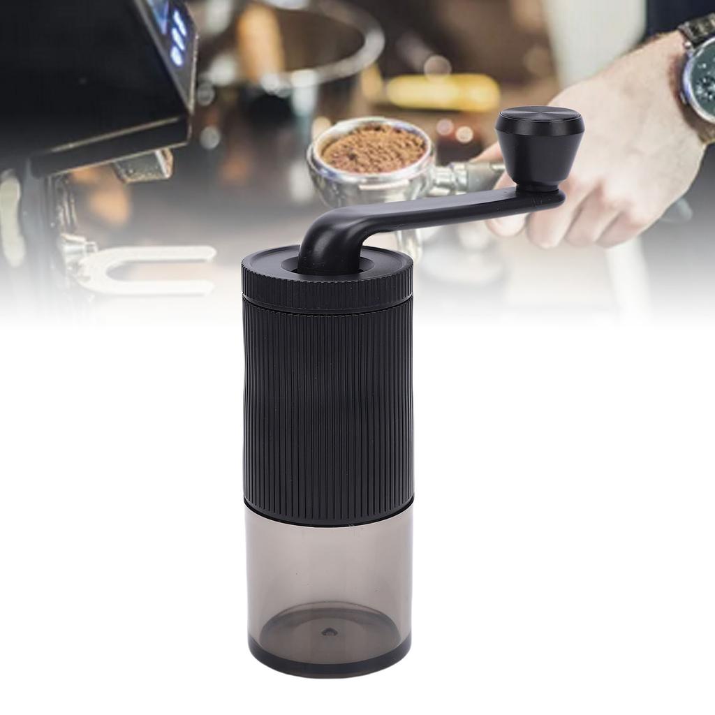 Manual Coffee Grinder Settings Portable Hand Crank Coffee Bean Grinder for Home Travel and