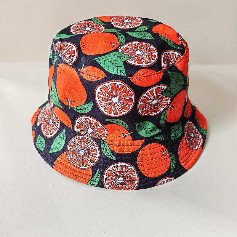 Creative Unisex Double-Sided Cotton Bucket Hat – Versatile Outdoor Sun Protection Accessory